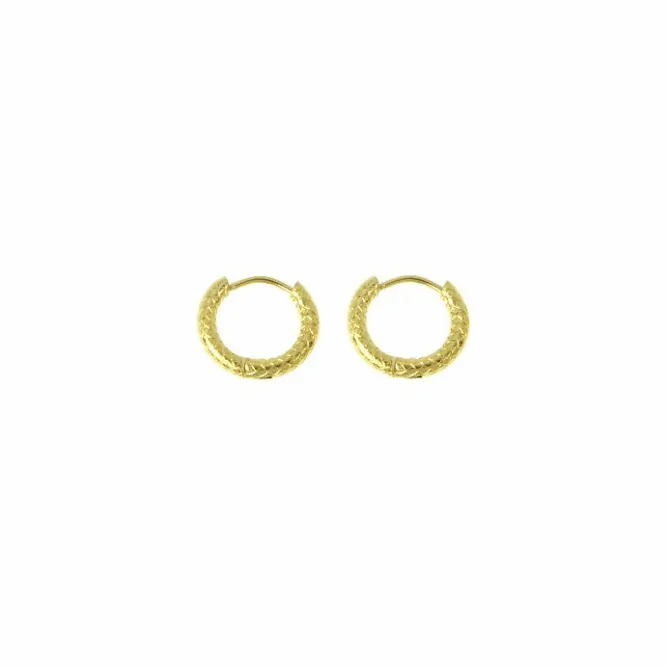 Boutiques de musées Boucles d'oreilles mini créoles Discount