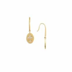 Boucles D'Oreilles<Boutiques de musées Boucles d'oreilles pendantes Croix