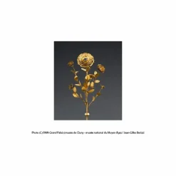 Boucles D'Oreilles<Boutiques de musées Boucles d'oreilles puces Rose de Cluny