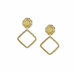 Boucles D'Oreilles<Boutiques de musées Boucles d'oreilles Rosace Petit modèle