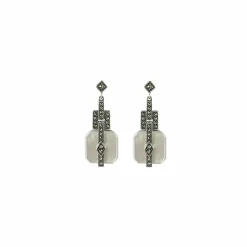 Boutiques de musées Boucles d'oreilles Rosine Nacre - La Metrop Compagnie Clearance