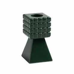 Boutiques de musées Bougeoir Stack Vert - Ø 5 cm Discount