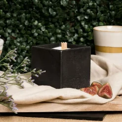 Senteurs<Boutiques de musées Bougie Cube - Béton Anthracite 250g
