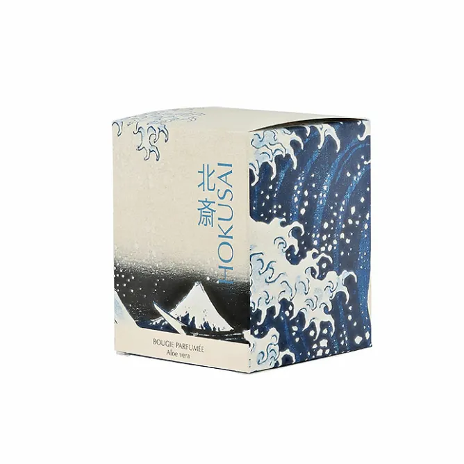 Senteurs<Boutiques de musées Bougie parfumée Aloe vera - Hokusai