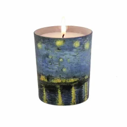 Senteurs<Boutiques de musées Bougie parfumée Fleur de coton Vincent van Gogh - La Nuit étoilée, 1888