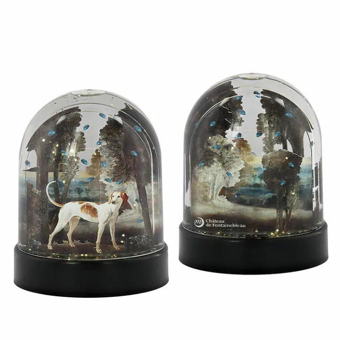 Boutiques de musées Boule à neige Jean-Baptiste Oudry - Polydore, chien de la meute de Louis XV, 1726 Online
