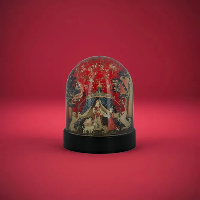 Boutiques de musées Boule à neige La Dame à la licorne - À mon seul désir Online
