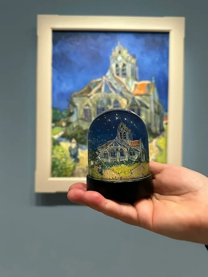 Art De La Maison<Boutiques de musées Boule à neige Vincent van Gogh - L'Église d'Auvers-sur-Oise