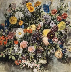Toiles Encadrées|Affiches D'Art Encadrées<Boutiques de musées Bouquet de fleurs (toiles encadrées)
