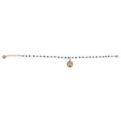 Boutiques de musées Bracelet Abeille - Bleu canard Sale