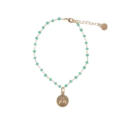 Bracelets<Boutiques de musées Bracelet Abeille - Vert d'eau