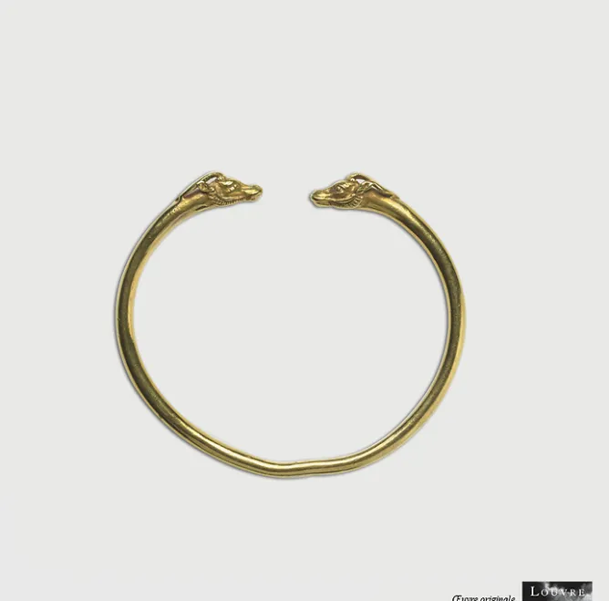 Boutiques de musées Bracelet jonc Bouquetins Online