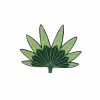 Boutiques de musées Broche Feuille de palmier verte - Macon & Lesquoy Discount