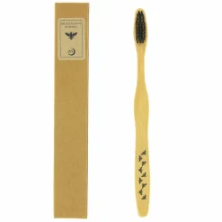 Boutiques de musées Brosse à dents en bambou avec emblèmes de Napoléon, avec son étui