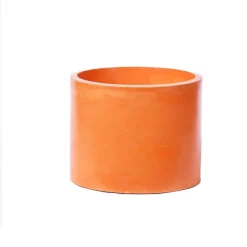 Boutiques de musées Cache-pot XXL - Béton Orange New