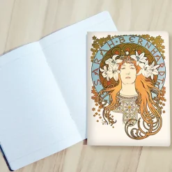 Boutiques de musées Cahier Alphonse Mucha - Sarah Bernhardt La princesse lointaine, 1897 Discount