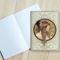 Cahiers Et Carnets<Boutiques de musées Cahier Alphonse Mucha - Tête byzantine : brune, 1897