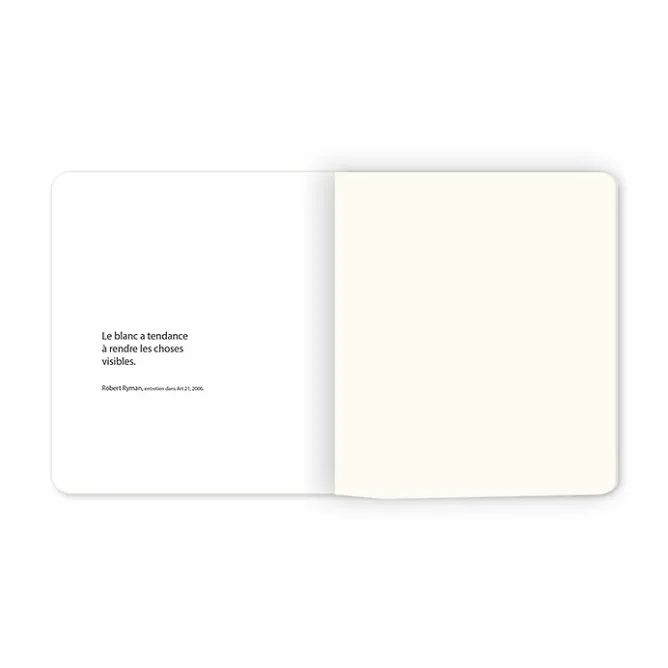 Cahiers Et Carnets<Boutiques de musées Cahier carré Robert Ryman - Sans titre, 1965