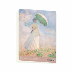 Boutiques de musées Cahier Claude Monet - Femme à l'ombrelle tournée vers la gauche New