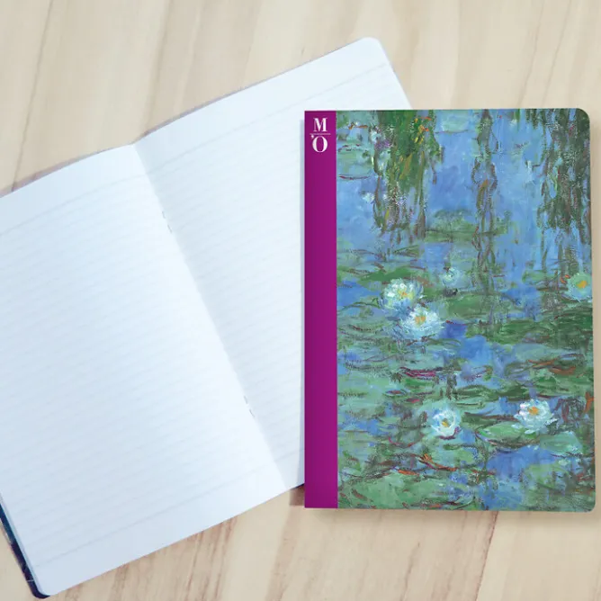 Cahiers Et Carnets<Boutiques de musées Cahier Claude Monet - Nymphéas bleus, entre 1916 et 1919