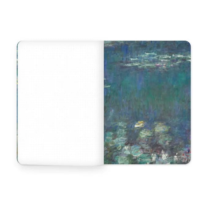 Cahiers Et Carnets<Boutiques de musées Cahier Claude Monet - Nymphéas, reflets verts