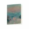 Boutiques de musées Cahier Claude Monet - Soleil couchant sur la Seine à Lavacourt, effet d'hiver, 1880 Outlet
