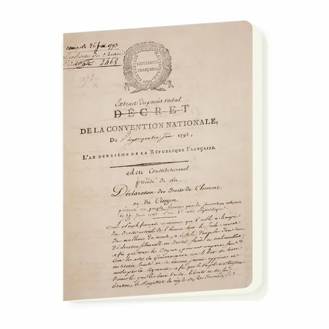 Boutiques de musées Cahier Déclaration des Droits de l'Homme et du citoyen Sale