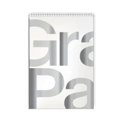 Boutiques de musées Cahier de croquis à spirale 30 feuilles Logo Grand Palais Discount