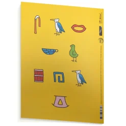 Cahiers Et Carnets<Boutiques de musées Cahier de dessin Baron - Sarcophage jaune
