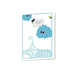 Papeterie Jeunesse<Boutiques de musées Cahier à dessin + stickers - Cumulo & Réséda Bleu - Grand Palais