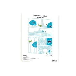 Papeterie Jeunesse<Boutiques de musées Cahier à dessin + stickers - Cumulo & Réséda Bleu - Grand Palais