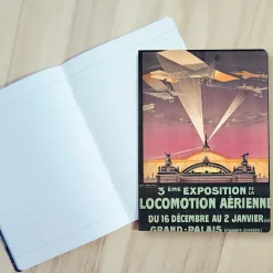 Boutiques de musées Cahier Georges S. Dorival - Affiche publicitaire pour le troisième Salon de l'aviation au Grand Palais, 1911 Hot