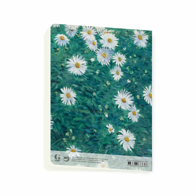 Boutiques de musées Cahier Gustave Caillebotte - Parterre de marguerites, vers 1893 Online