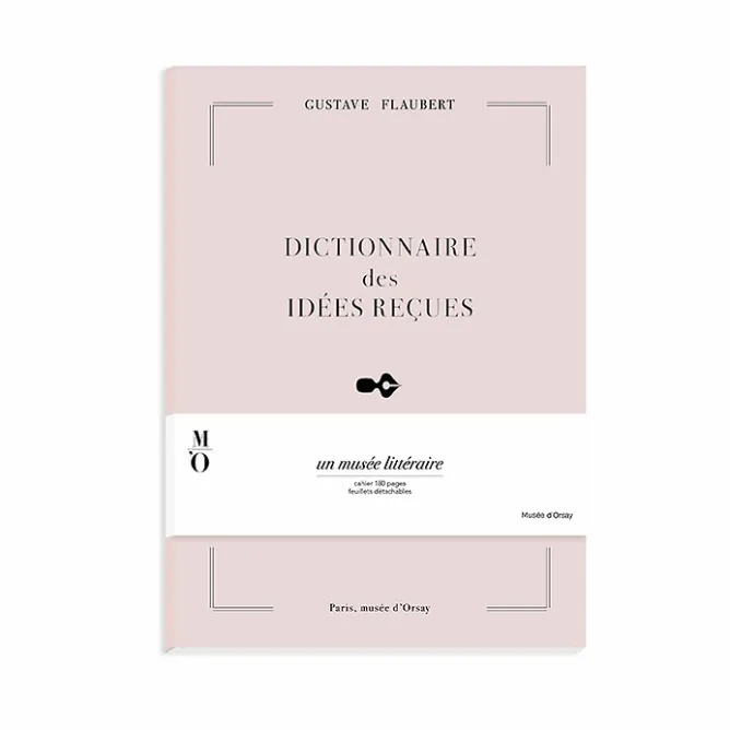 Cahiers Et Carnets<Boutiques de musées Cahier Gustave Flaubert - Dictionnaire des idées reçues