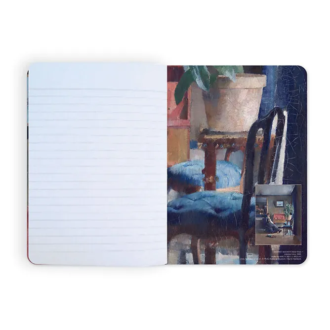 Cahiers Et Carnets<Boutiques de musées Cahier Harriet Backer - Intérieur bleu, 1883