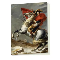 Boutiques de musées Cahier Jean-Louis David - Le Premier Consul franchissant le Grand-Saint-Bernard, 1801