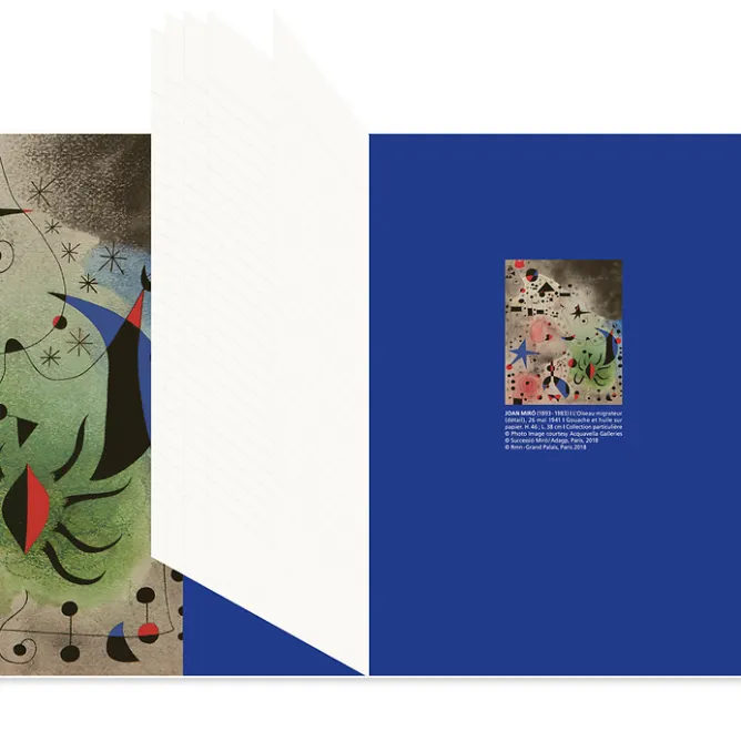 Cahiers Et Carnets<Boutiques de musées Cahier Joan Miró - L'oiseau migrateur