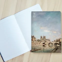 Cahiers Et Carnets<Boutiques de musées Cahier Johan Barthold Jongkind - La Seine et Notre-Dame de Paris, vue du quai des Grands Augustins avec le pont Saint-Michel, 1864