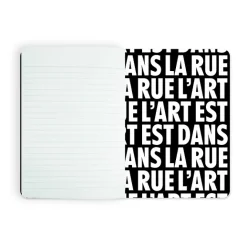 Cahiers Et Carnets<Boutiques de musées Cahier L'Art est dans la rue