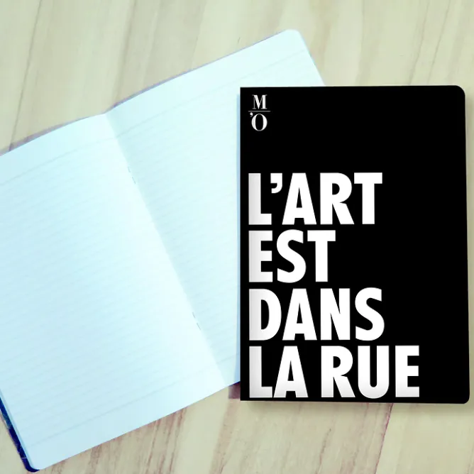 Cahiers Et Carnets<Boutiques de musées Cahier L'Art est dans la rue