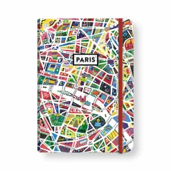 Boutiques de musées Cahier à élastique Antoine Corbineau - Plan de Paris Sale