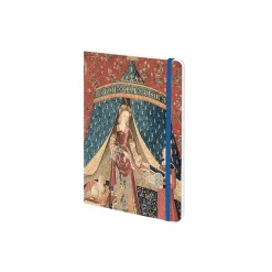 Cahiers Et Carnets<Boutiques de musées Cahier à élastique Dame à la licorne - A mon seul désir