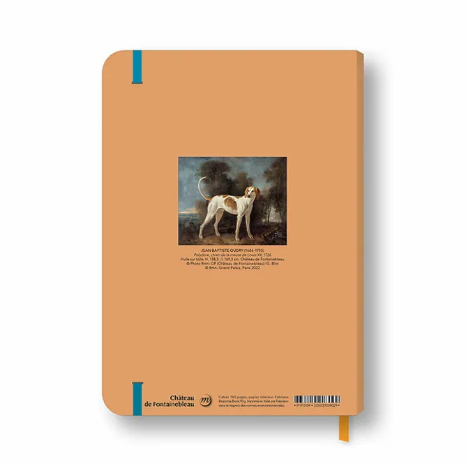 Boutiques de musées Cahier à élastique Jean-Baptiste Oudry - Polydore, chien de la meute de Louis XV, 1726 Clearance