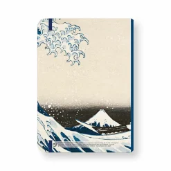 Boutiques de musées Cahier à élastique Katsushika Hokusai - La vague Discount