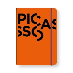 Cahiers Et Carnets<Boutiques de musées Cahier à élastique Picasso - Orange - Musée Picasso 2021