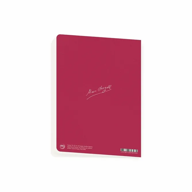 Boutiques de musées Cahier Marc Chagall - Le Cantique des Cantiques III Discount