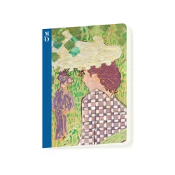 Cahiers Et Carnets<Boutiques de musées Cahier Pierre Bonnard - Femmes au jardin : femme à la robe quadrillée, 1891