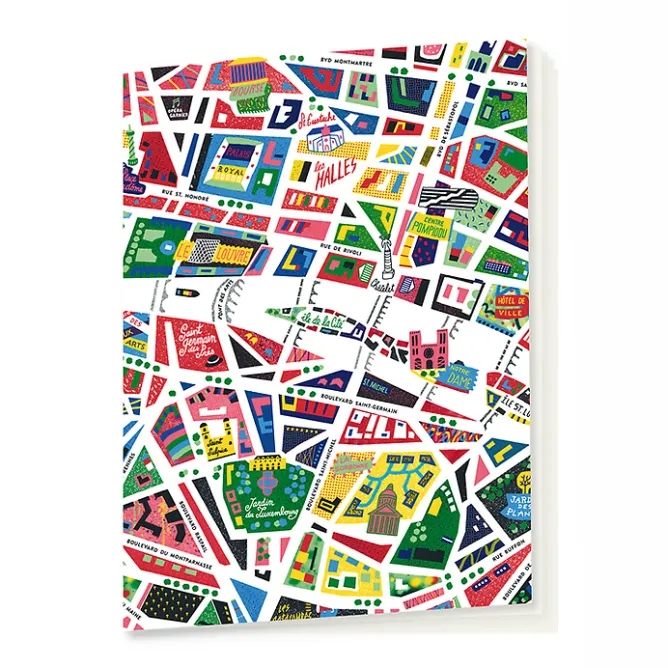 Cahiers Et Carnets<Boutiques de musées Cahier "Plan de Paris"