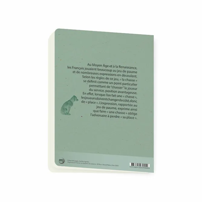 Cahiers Et Carnets<Boutiques de musées Cahier Qui va à la chasse perd sa place - Château de Fontainebleau