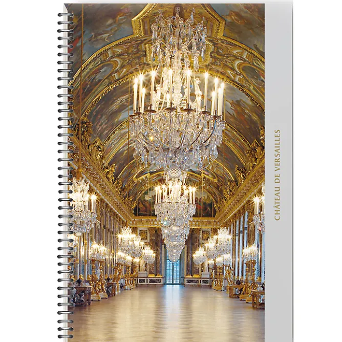 Boutiques de musées Cahier à spirale Château de Versailles - La Galerie des Glaces